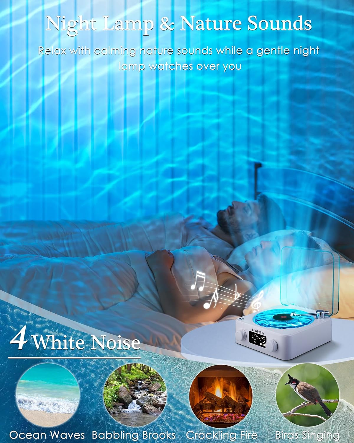 Mini Retro White Noise Bluetooth Speaker