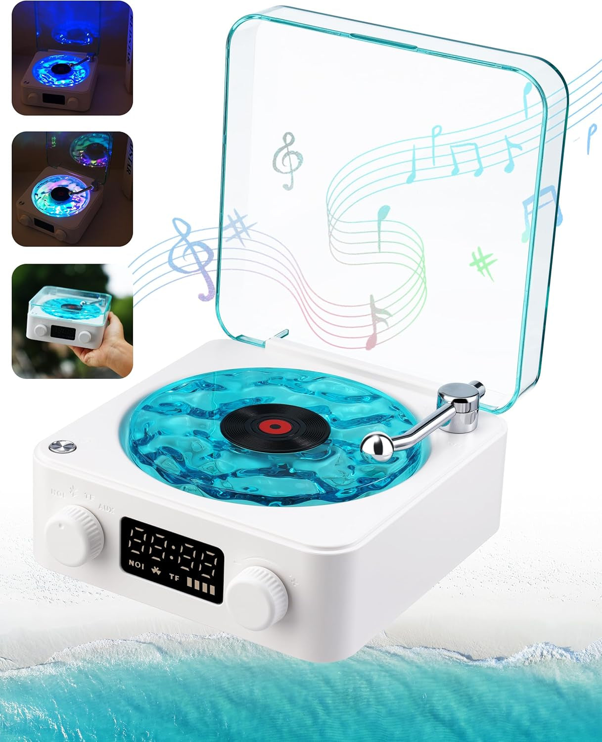 Mini Retro White Noise Bluetooth Speaker