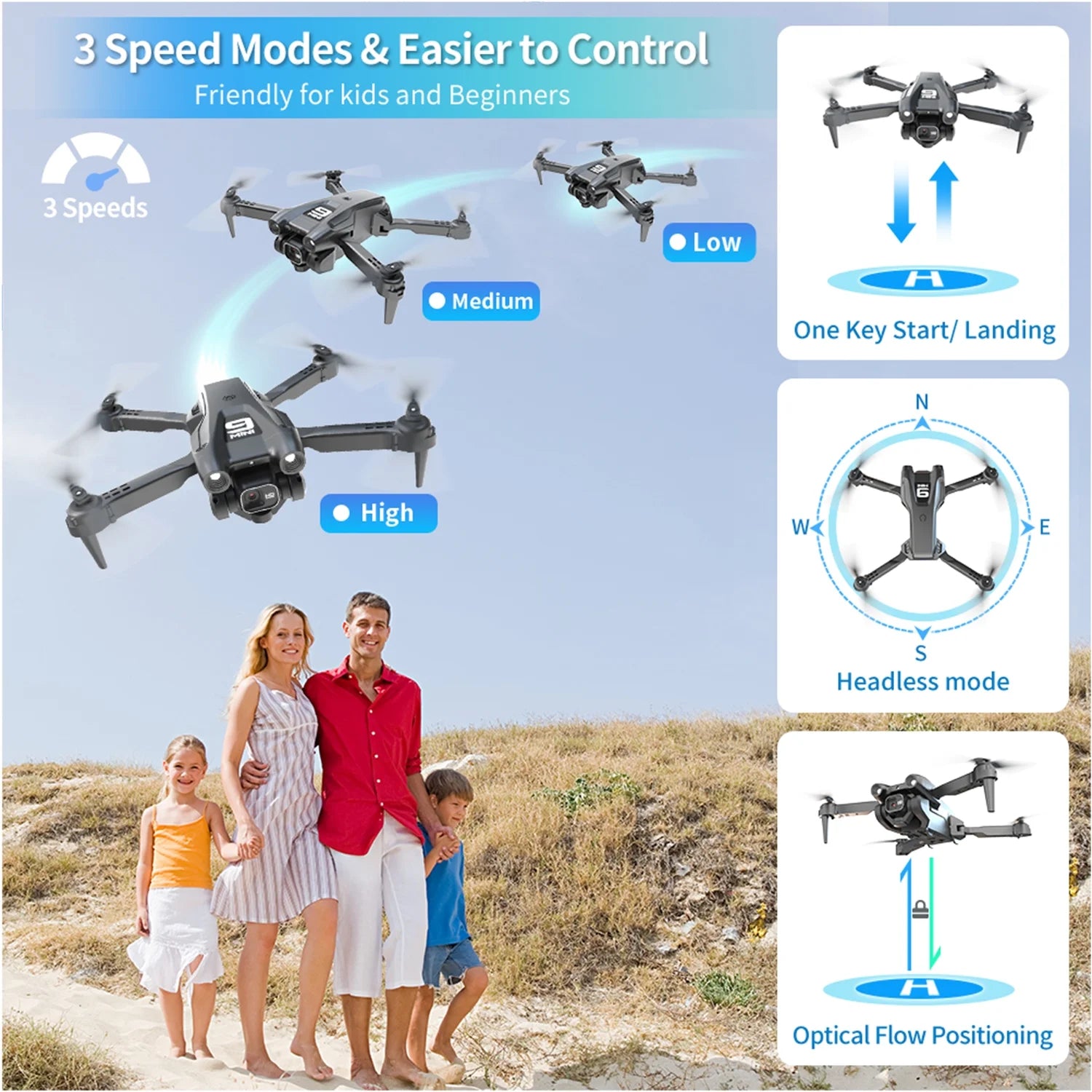 4K HD Dual Camera Drone