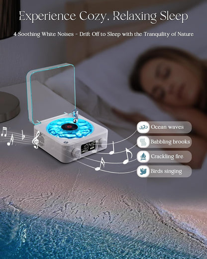 Mini Retro White Noise Bluetooth Speaker