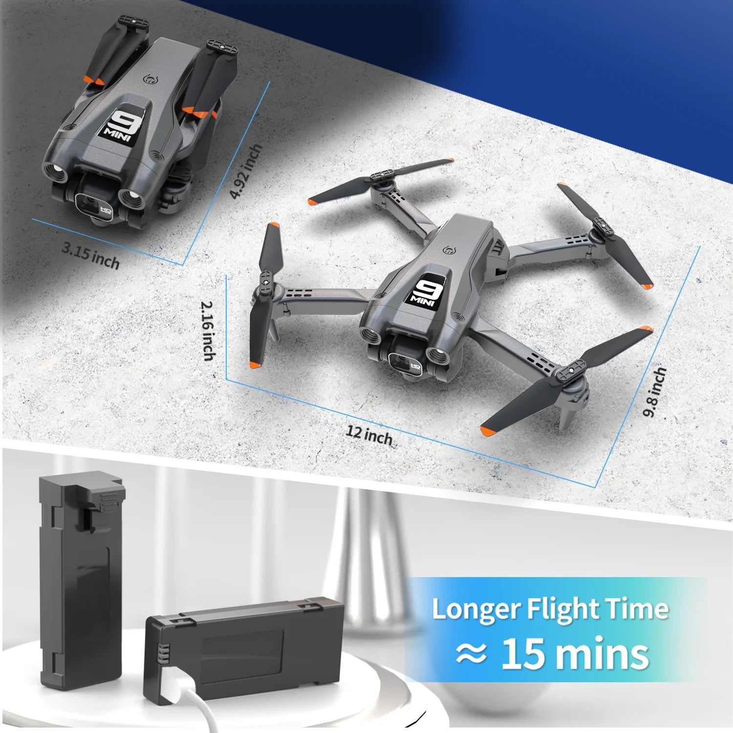 4K HD Dual Camera Drone
